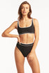 Sea Level Elite Panelled Square Neck Top